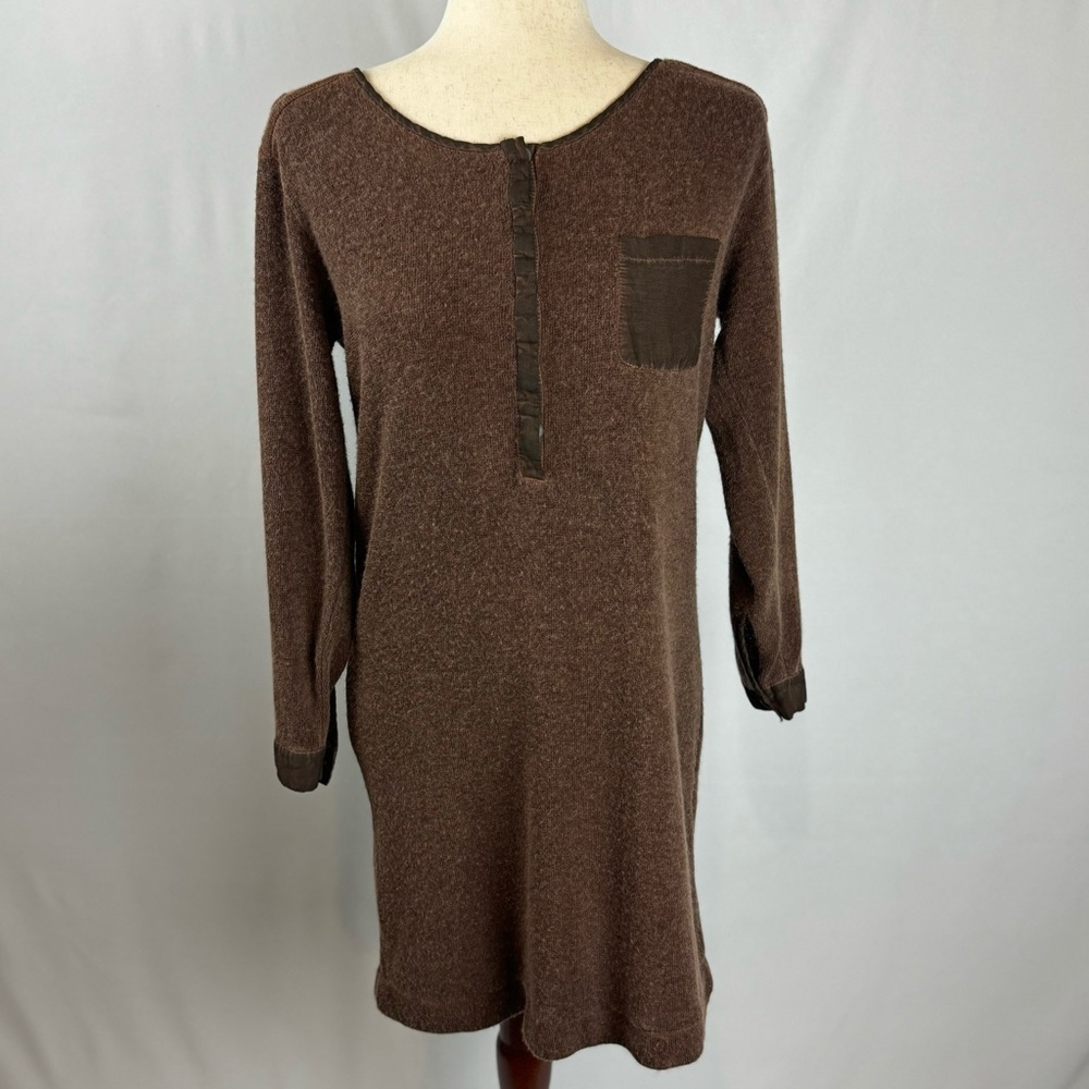 Saga Brown Sweater Dress, Size 0, NWT